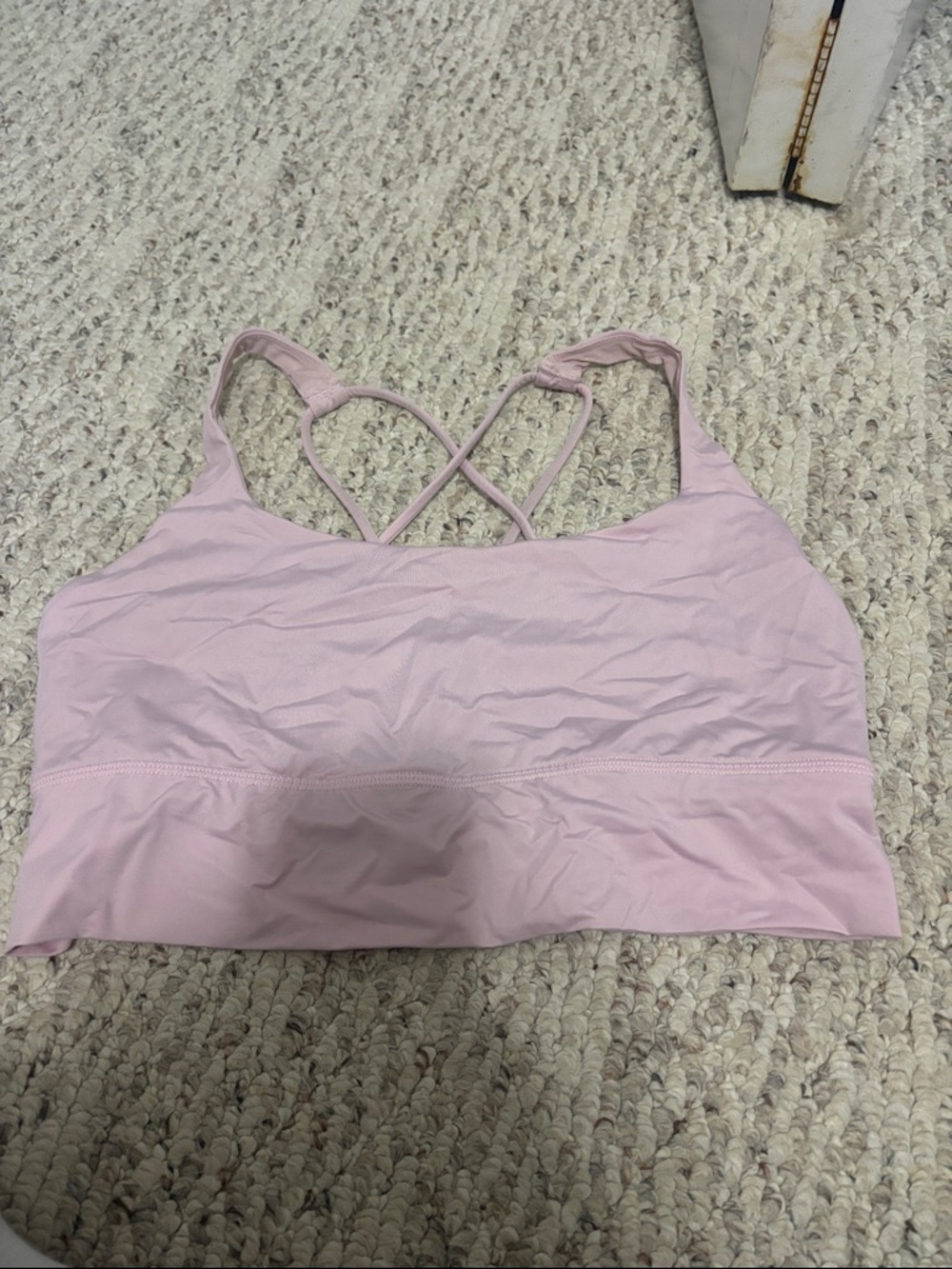 Everyday Seamless Light Pink Strappy Bralette